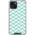 Blue White Chevron iPhone 14 Clear Case